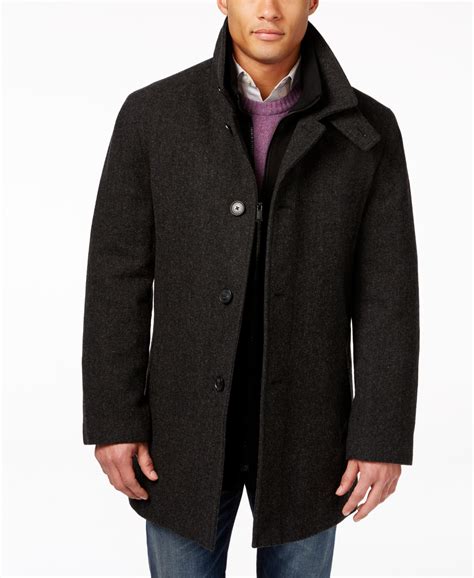 calvin klein wool coat men